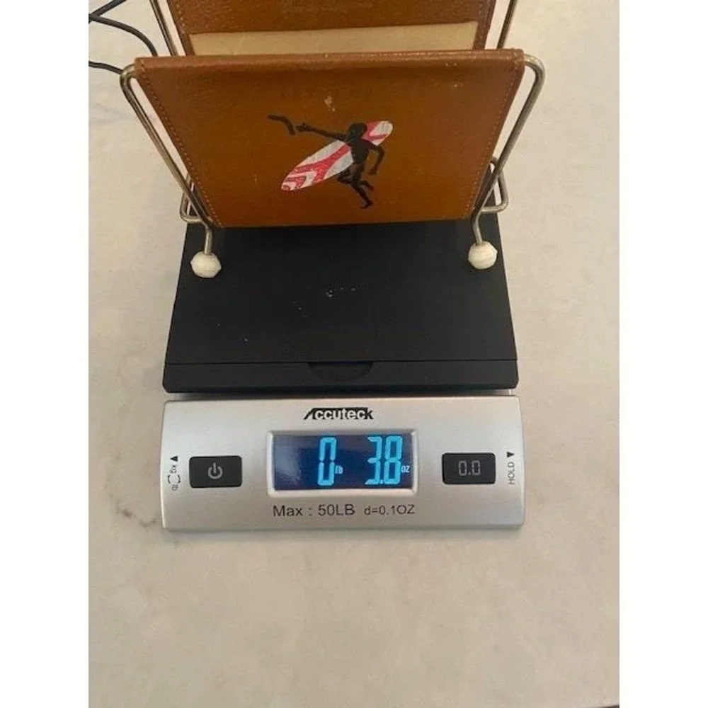 Chesterfield Australia Genuine Kangaroo Leather Letter Holder Vintage MidCentury